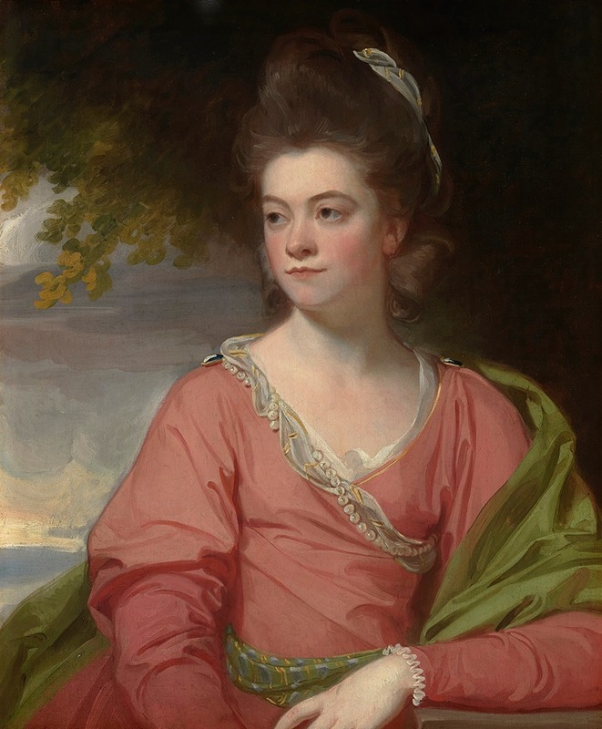 George Romney - Portrait of a lady, traditionally identified as Miss Inchbold