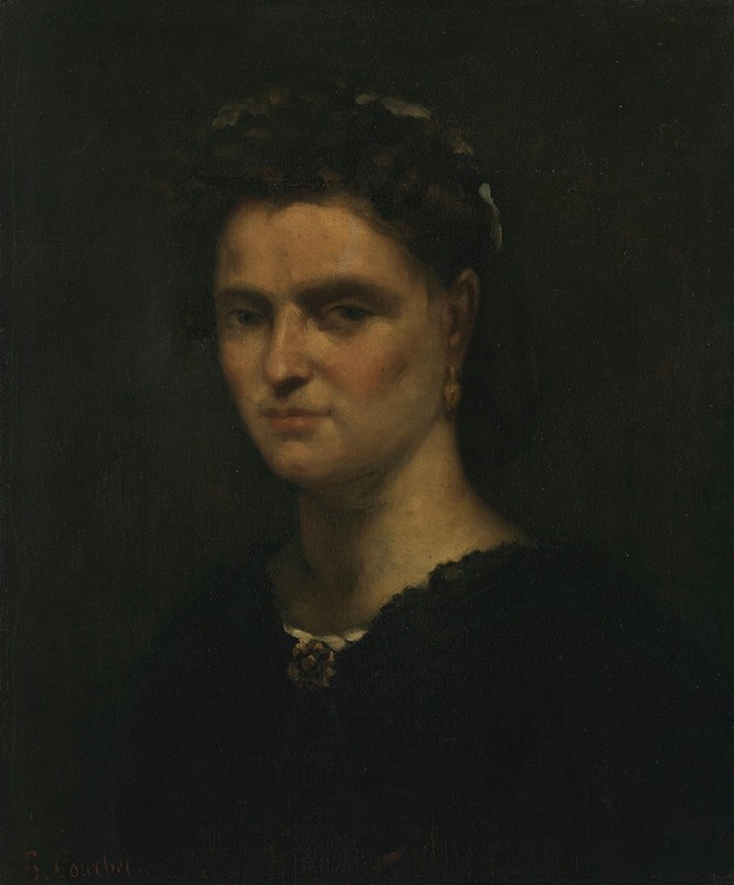 Gustave Courbet - Bildnis einer Dame