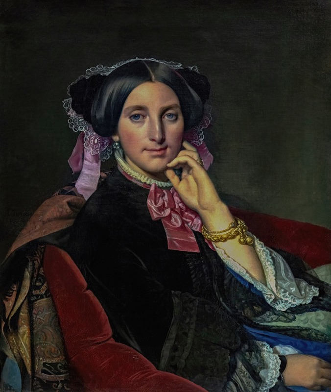 Jean Auguste Dominique Ingres - Portrait of Madame Gonse