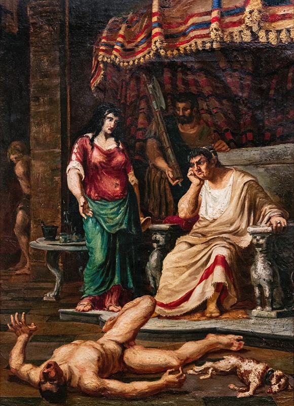 Jean-Baptiste Cariven - Nero trying poisons