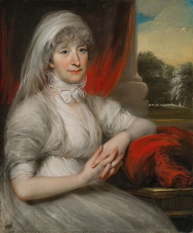 John Russell - Portrait of Anne Buck (1749-1832) of Ulley & Carnaby