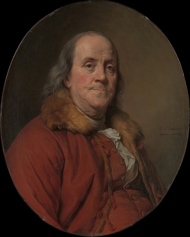 Joseph Siffred Duplessis - Benjamin Franklin (1706–1790)