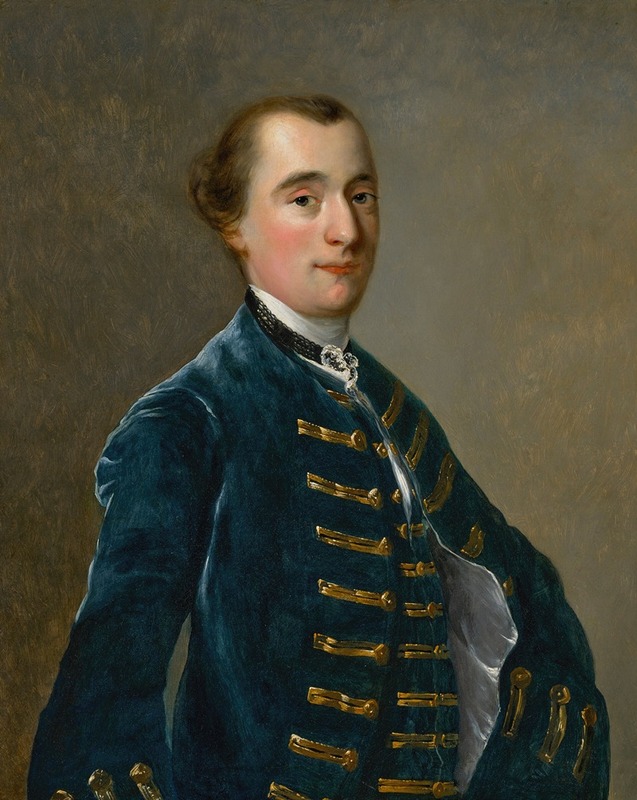 Joseph Wright of Derby - Portrait of Sampson Copestake of Kirk Langley (1726-1816)