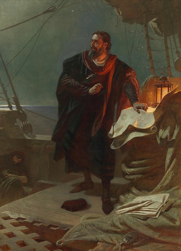 Karl Theodor von Piloty - Kolumbus