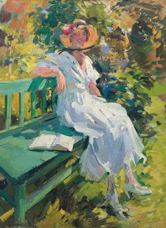 Konstantin Alexeevich Korovin - In the garden