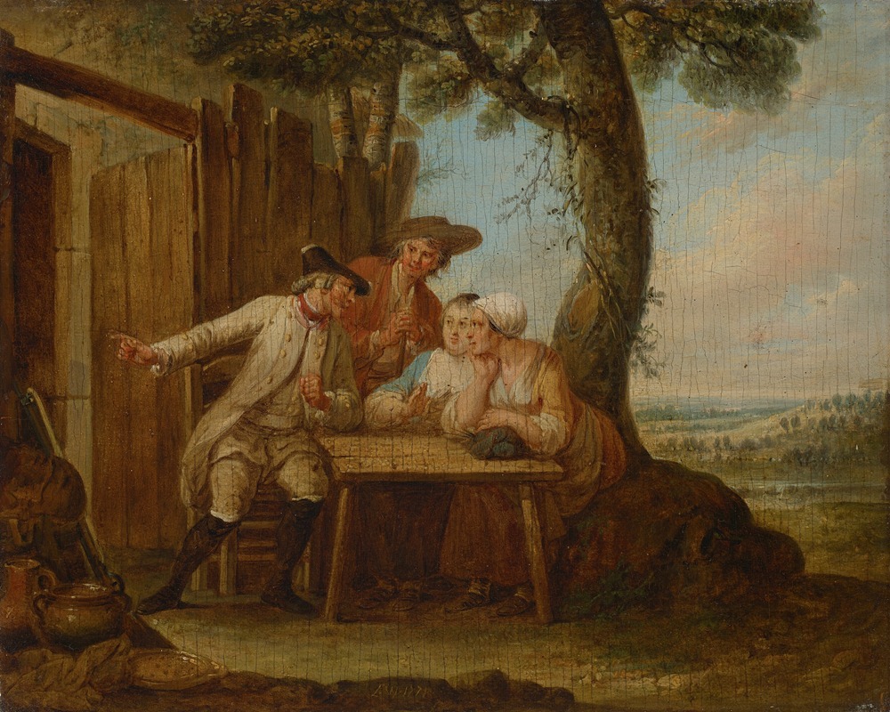 Louis Joseph Watteau - The Return