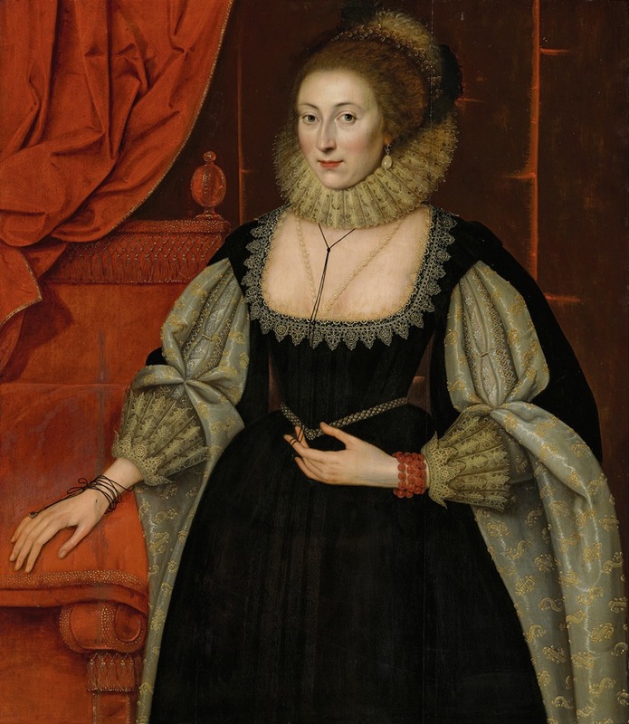 Marcus Gheeraerts the Younger - Portrait of a lady