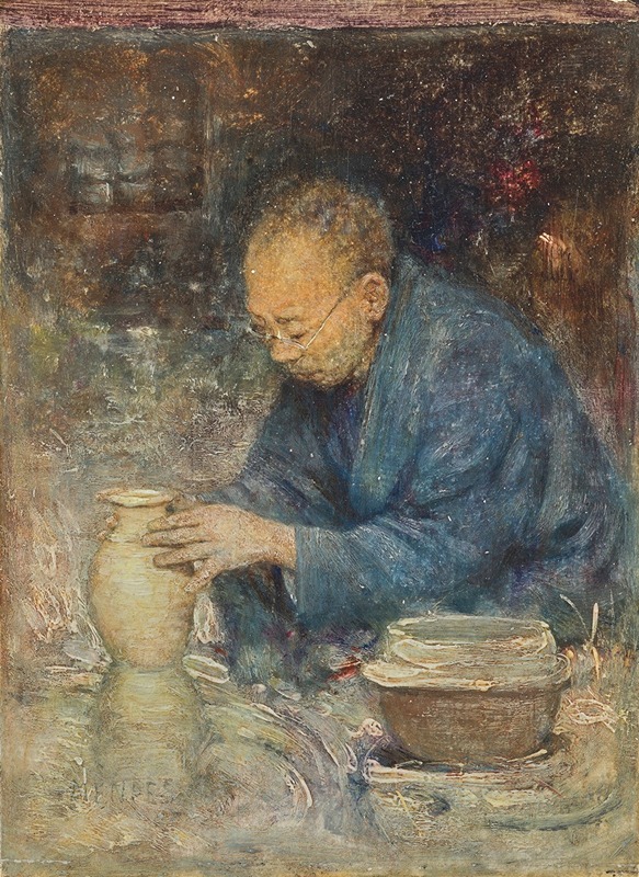 Mortimer Luddington Menpes - The Potter