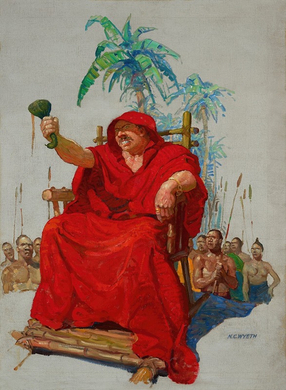 N. C. Wyeth - The Red Robe
