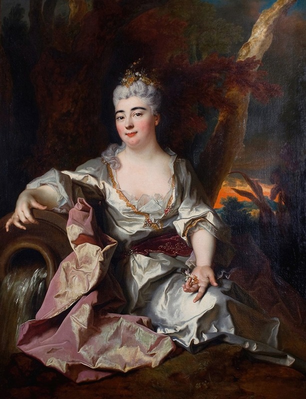 Nicolas de Largillière - Portrait of Marie Louise Élisabeth d’Orléans Duchess of Berry (1695-1719)