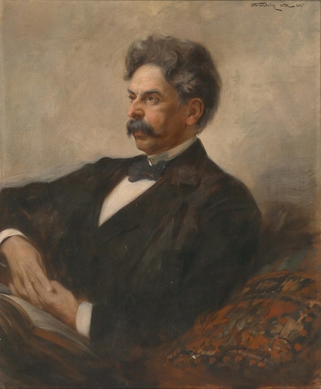 Otto Friedrich - Portrait of Gustav Friedrich Triesch