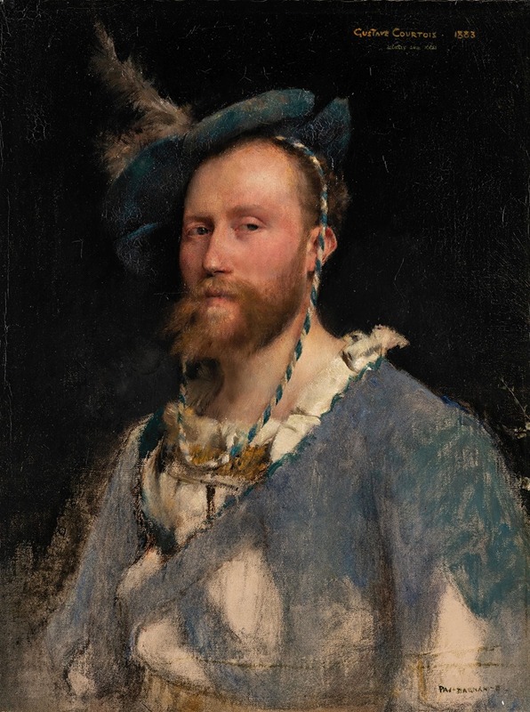 Pascal-Adolphe-Jean Dagnan-Bouveret - Portrait of Gustave Courtois
