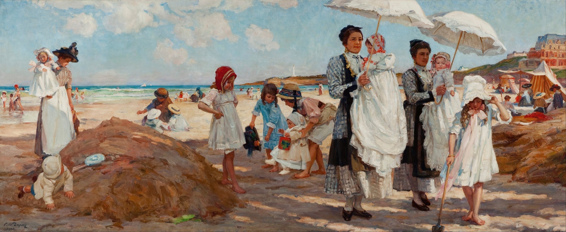 Paul Michel Dupuy - Biarritz Beach