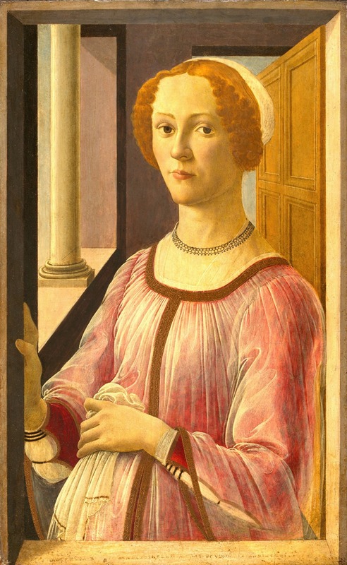 Sandro Botticelli - Portrait of Smeralda Bandinelli