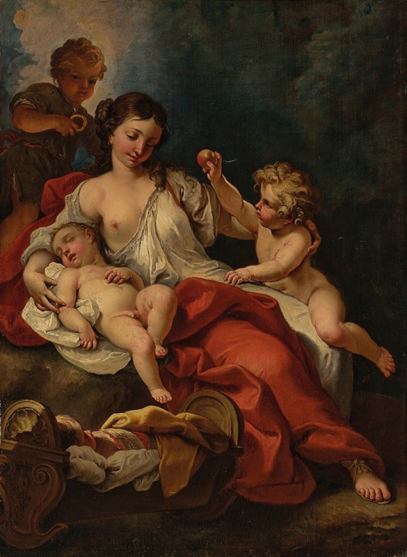 Sebastiano Ricci - Allegory of Charity