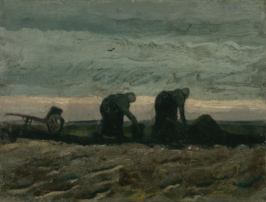 Vincent van Gogh - Two women on the heath