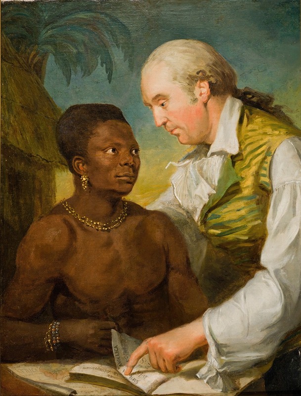 Carl Frederik von Breda - Double portrait of Carl Bernhard Wadström (1746-1799) and Prince Peter Panah