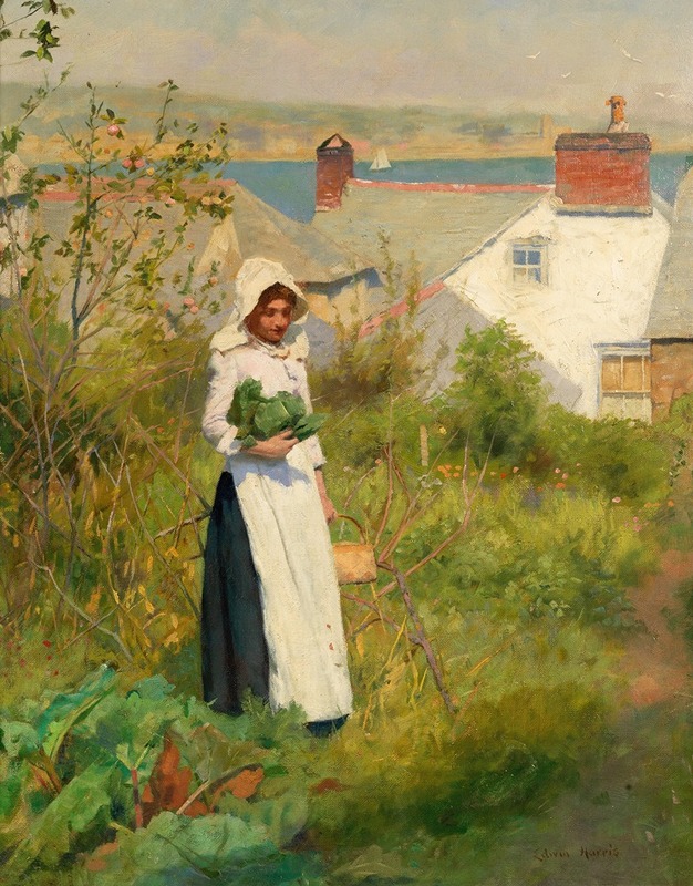 Edwin Harris - A Cornish cottage garden