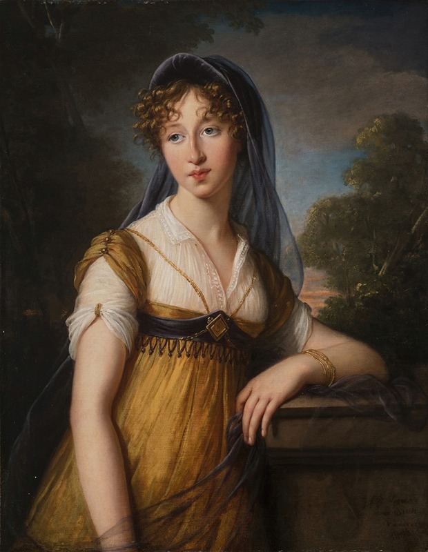 Elisabeth Louise Vigée Le Brun - Portrait of a Woman