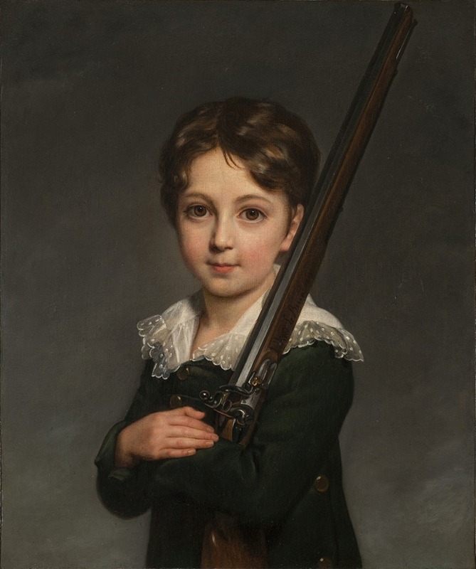 Elisabeth Louise Vigée Le Brun - Portrait of a young boy