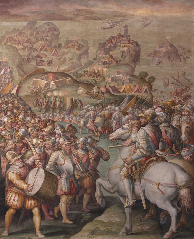 Giorgio Vasari - Capture of Porto Ercole
