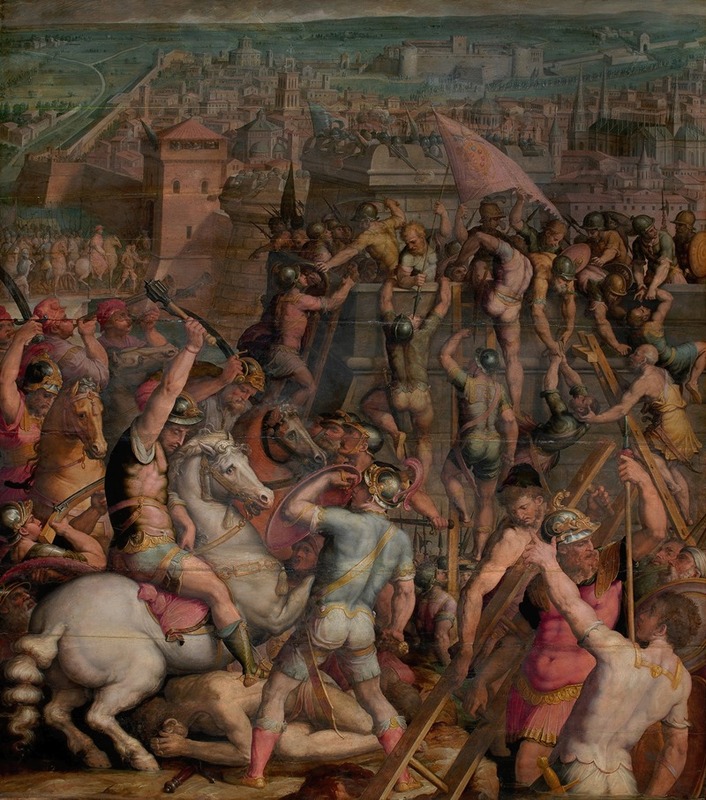 Giorgio Vasari - The taking of Milano