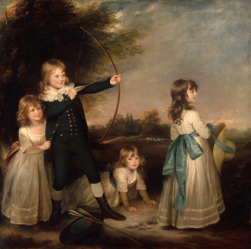 Sir William Beechey - The Oddie Children