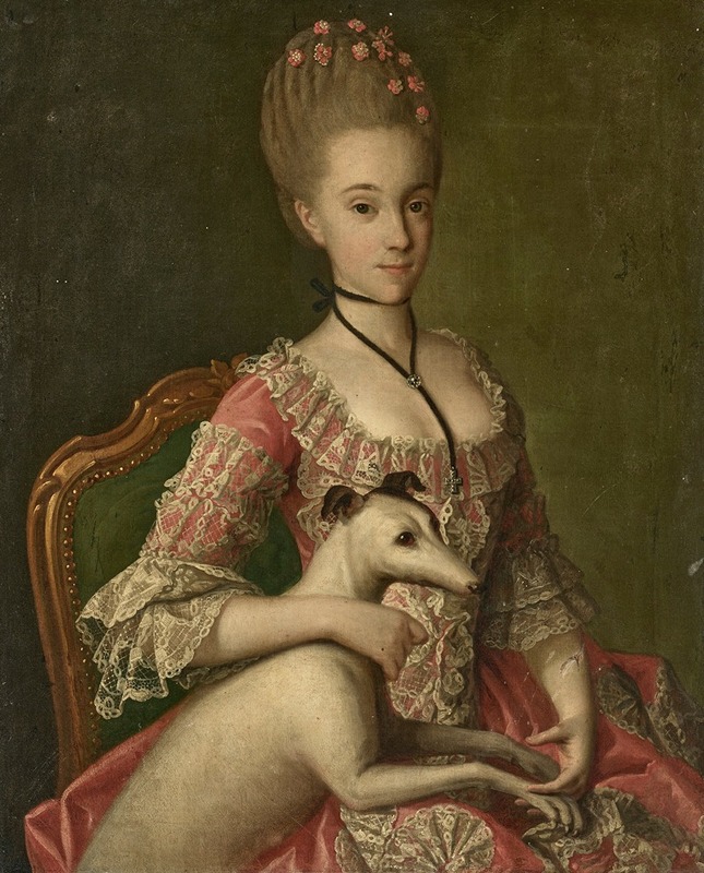 Carl Ludwig Christinek - Portrait of Jane Gomm (1753-1822)