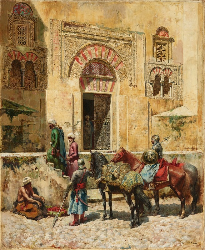 Edwin Lord Weeks - Entering the Mosque