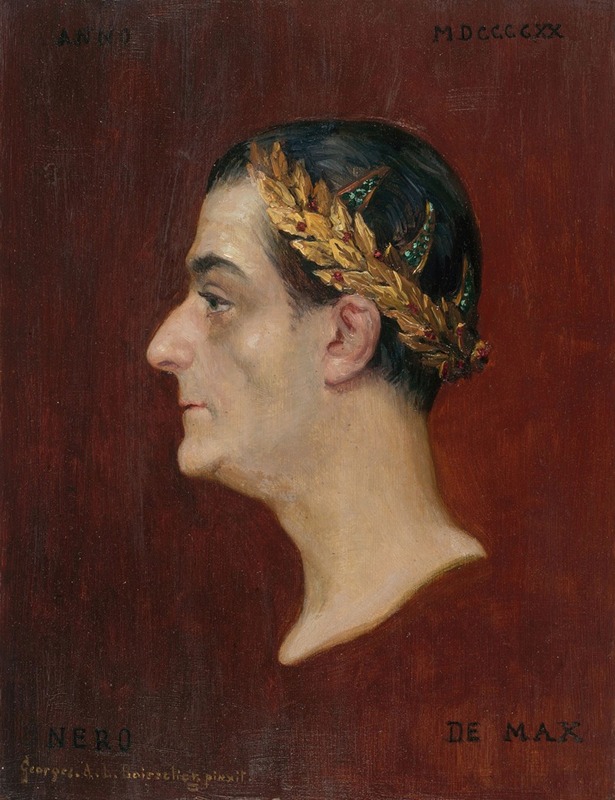 Georges Alexandre Lucien Boisselier - Portrait d’Édouard de Max (1869-1924)