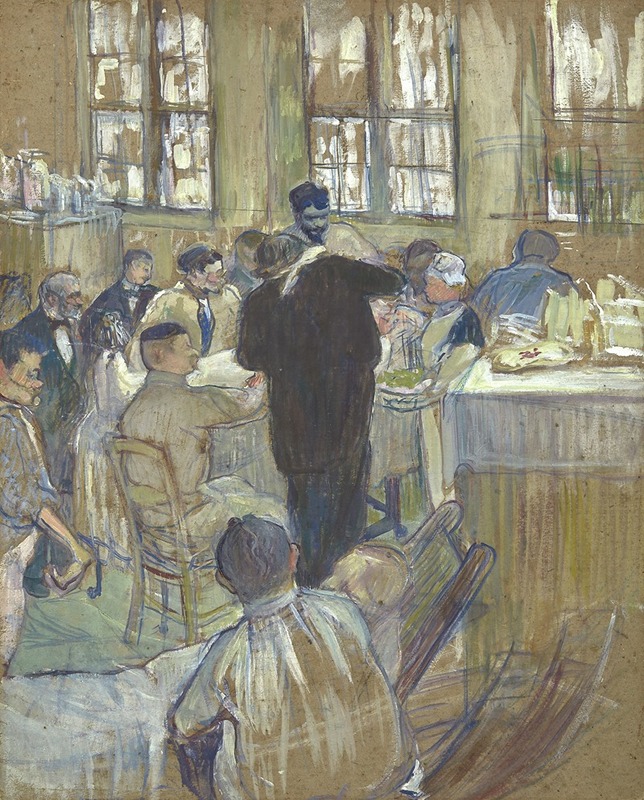 Henri de Toulouse-Lautrec - Une opération par le Docteur Péan à l’Hôpital International