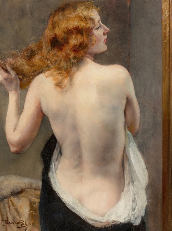 Herman-Jean-Joseph Richir - Nude, seen from behind