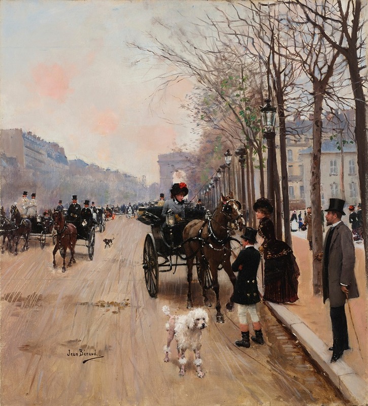 Jean Béraud - Champs-Élysées