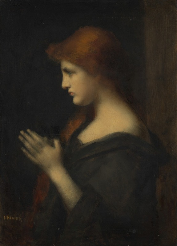 Jean-Jacques Henner - Young Woman Praying