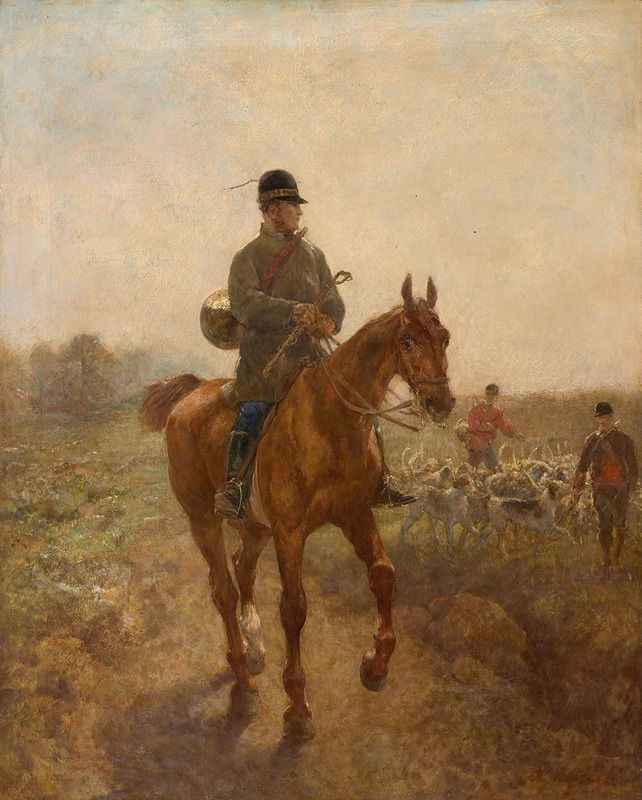 John-Lewis Brown - Piqueur à cheval