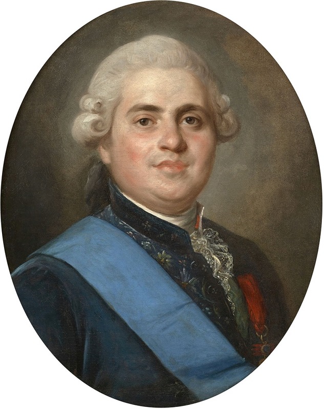 Joseph Siffred Duplessis - Portrait de Louis-Stanislas-Xavier de France (1755 -1824)