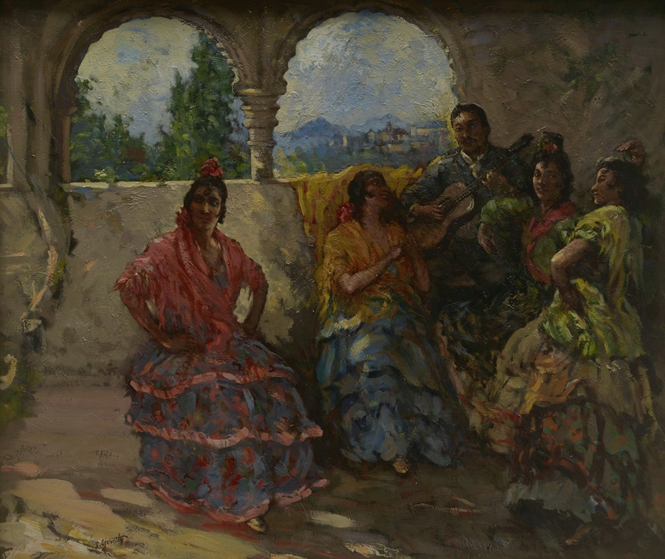 Lillian Mathilde Genth - Andalucian Dancers