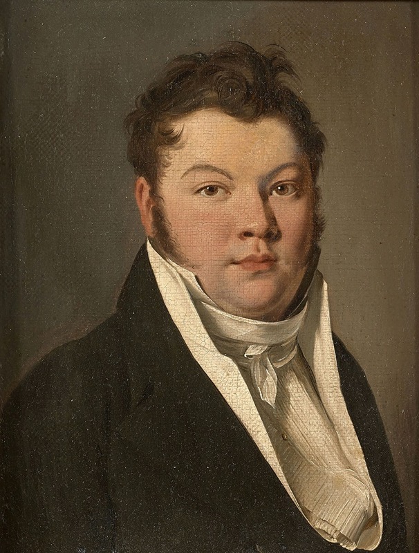Louis Léopold Boilly - Portrait d’homme à la veste noire