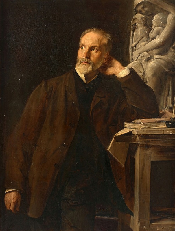 Paul-Jacques-Aimé Baudry - Portrait du sculpteur Eugène Guillaume