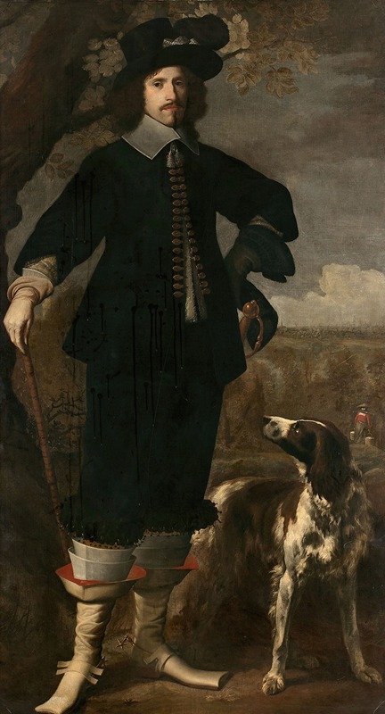 Simon Peter Tilman - Portrait de Lodewijk Filips (†1682), 9e comte d’Egmont et 6e prince de Gavere