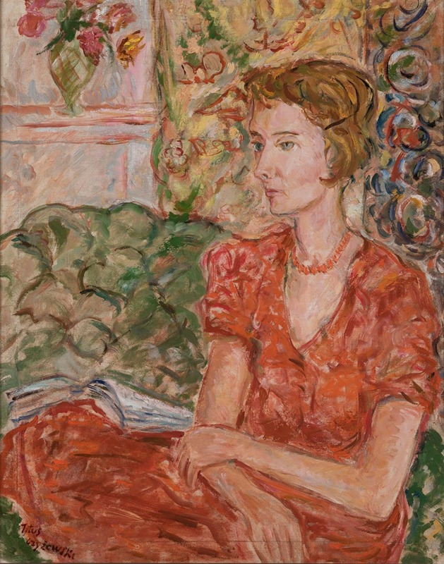 Tytus Czyżewski - Portrait of Magdalena Potworowska