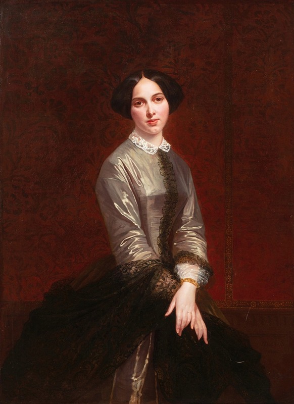 Adolphe Yvon - Portrait of a Lady