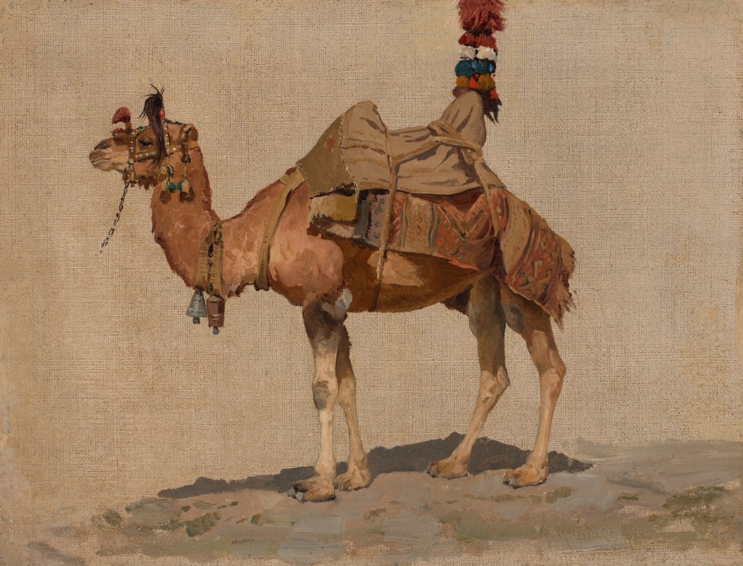 Aleksei Kivshenko - Study of a camel