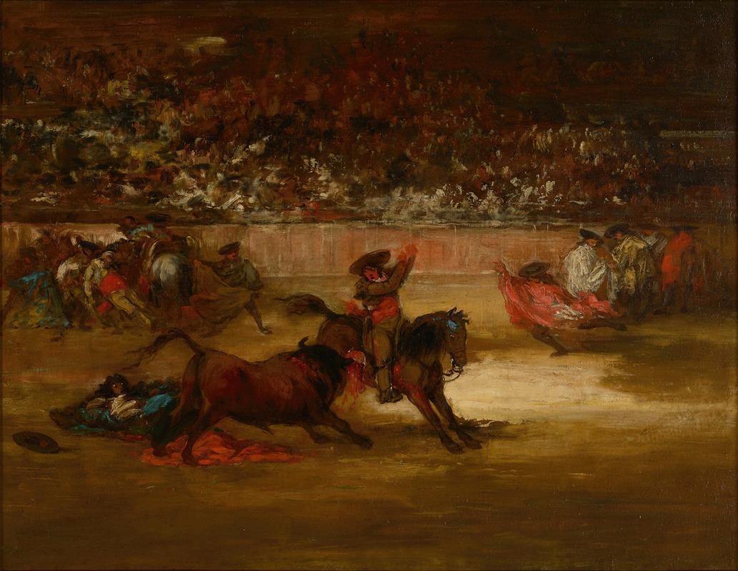 Eugenio Lucas Velázquez - Sangre en la Fiesta