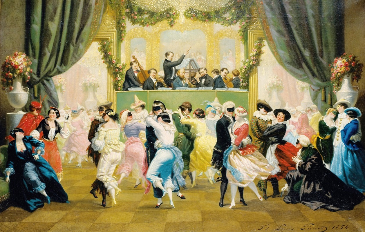 François-Louis Picard - Le bal masqué