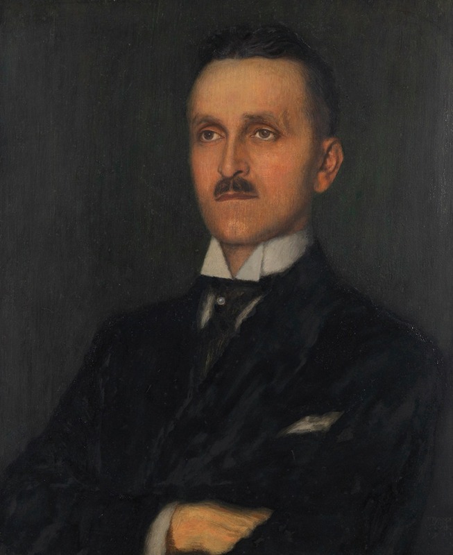 Franz von Stuck - Herrenbildnis (Heinrich Butzer)