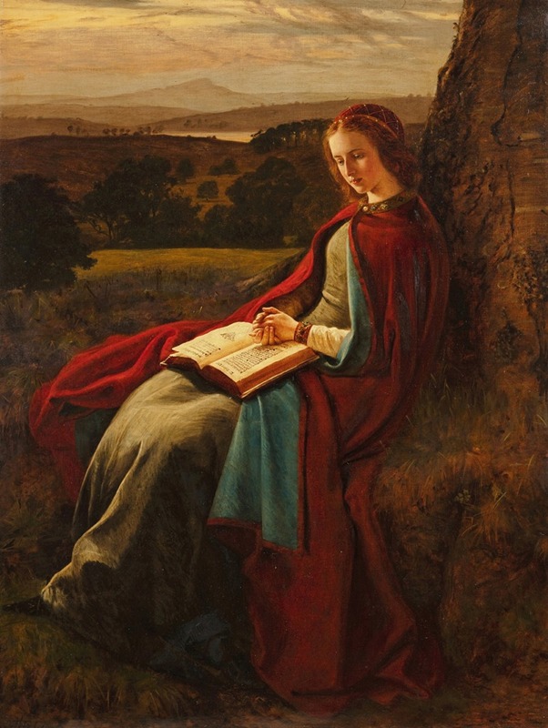 James Archer - A woman reading
