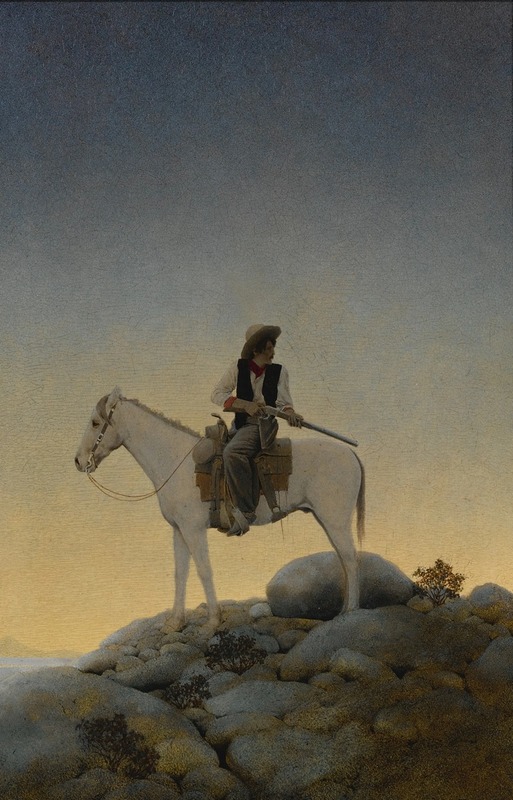 Maxfield Parrish - The Outlaw