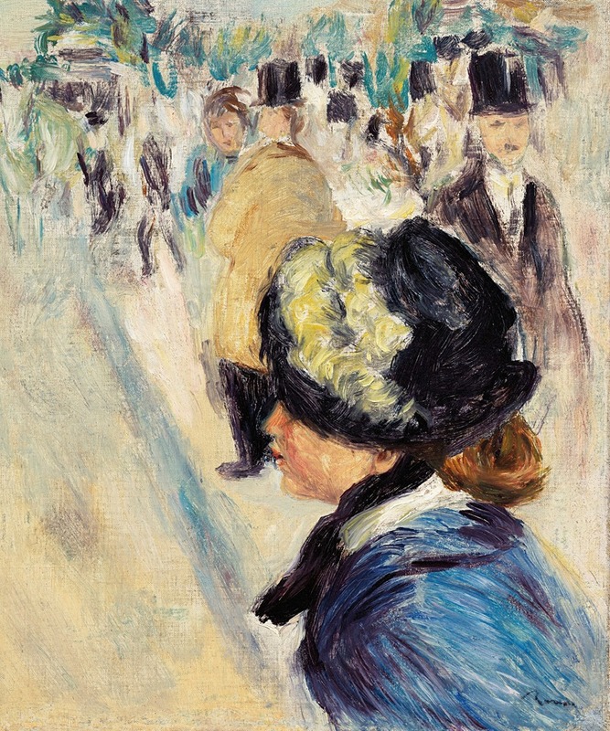 Pierre-Auguste Renoir - La place Pigalle (étude)