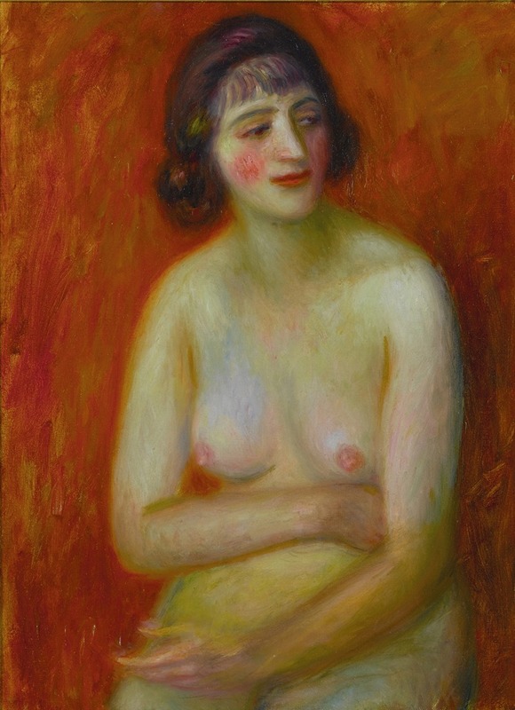 William James Glackens - Seated Nude